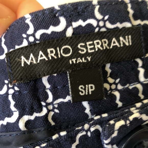 Mario SERRANI / Blue and White skort - Picture 3 of 8